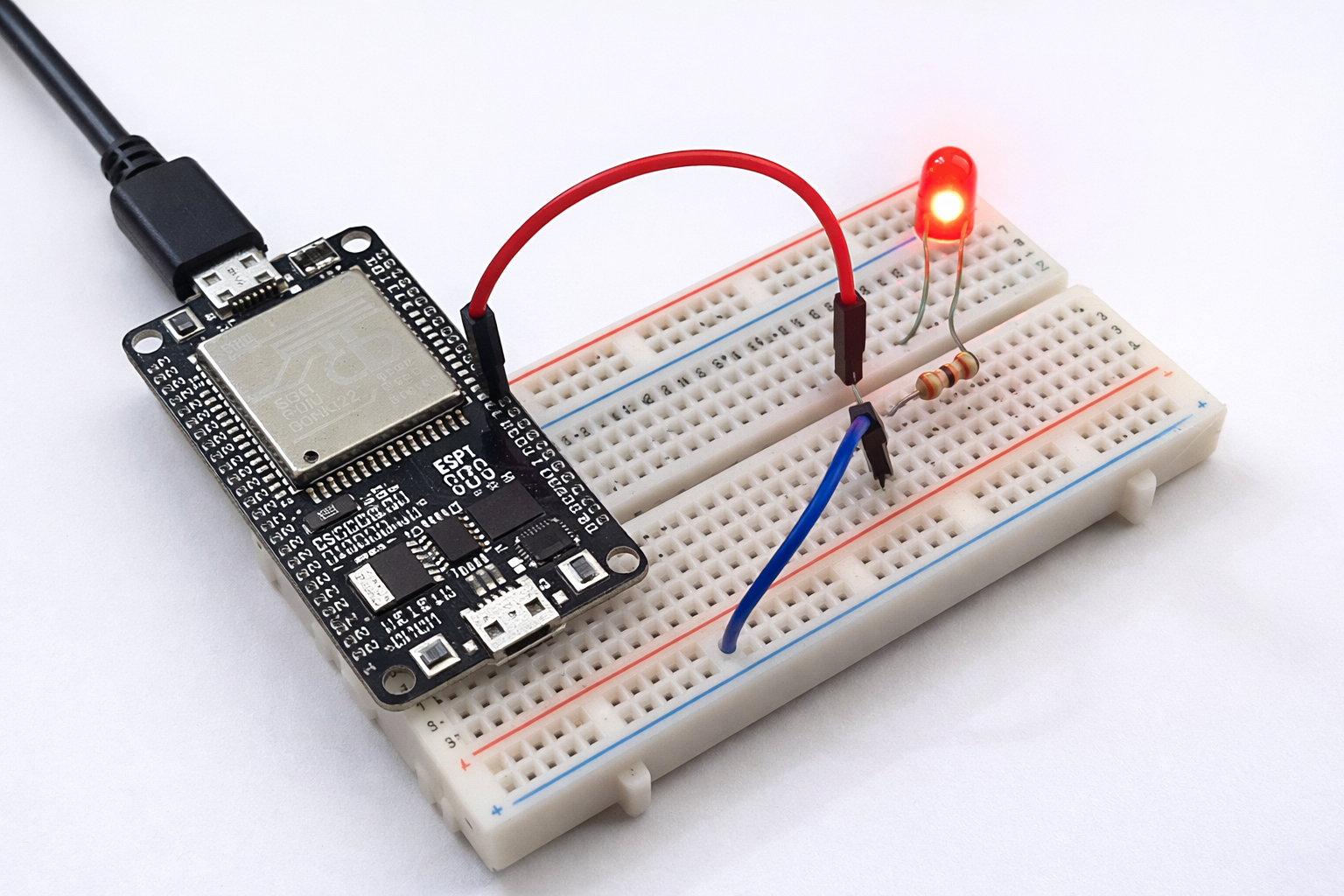 Montage LED avec ESP32